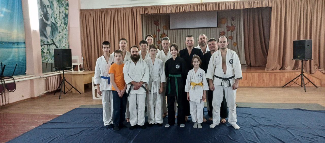 Завершился осенний семинар, прошла успешная аттестация на черные пояса